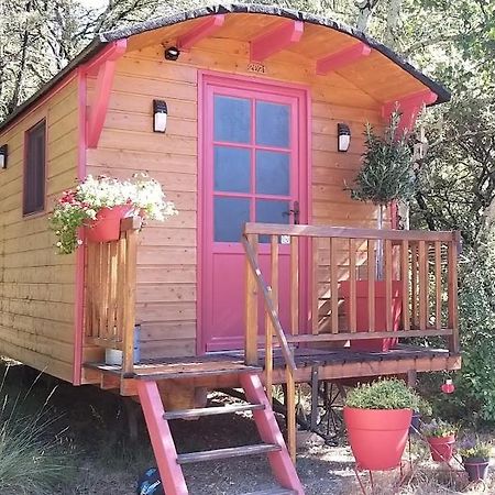 Roulotte Romantique Chauffee En Cevennes Monteils  Zewnętrze zdjęcie