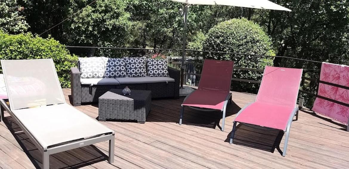 Roulotte Romantique Chauffee En Cevennes Monteils  Zewnętrze zdjęcie